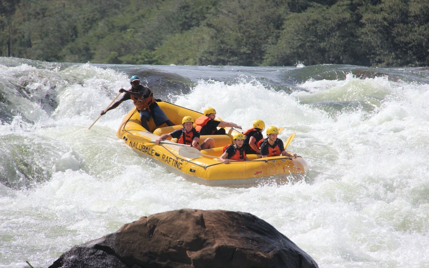 Nalubaale rafting Uganda